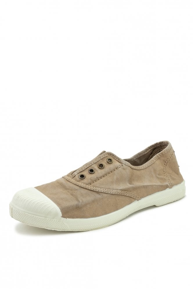 Natural World Eco Old Lavanda Pump in Dark Beige