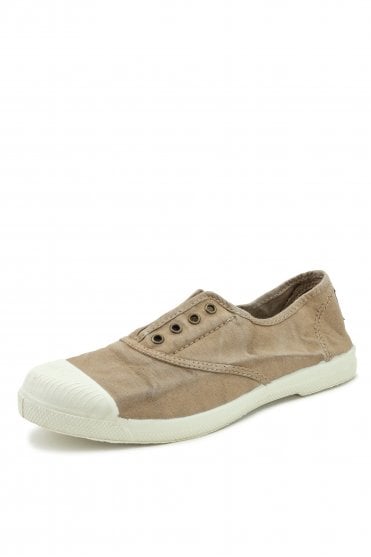 Old Lavanda Pump in Dark Beige