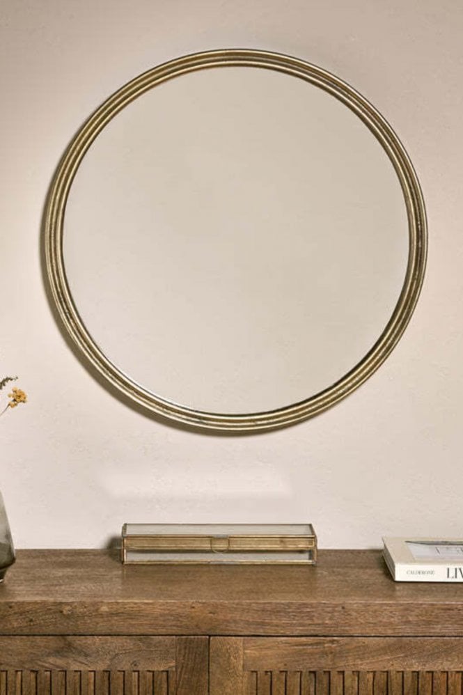Nkuku Almora Round Mirror - Small