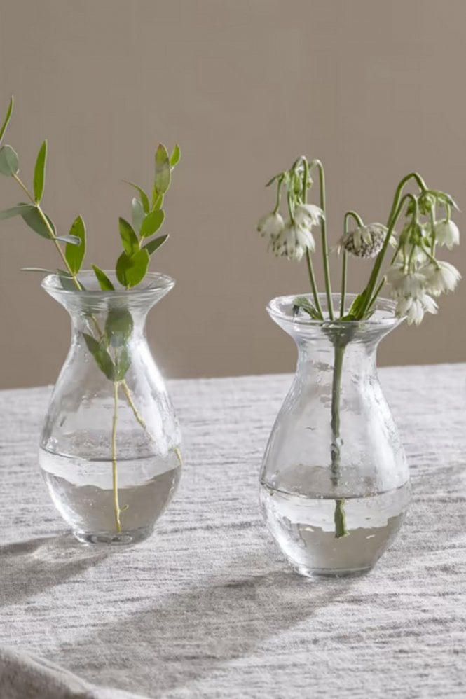 Nkuku Bapti Bud Vases in Clear - Set Of 3
