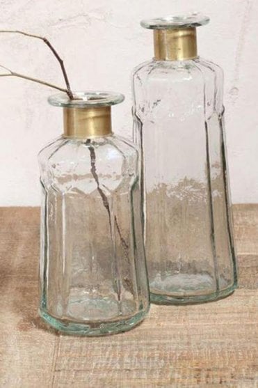CHARA Hammered Bottle - Decorative