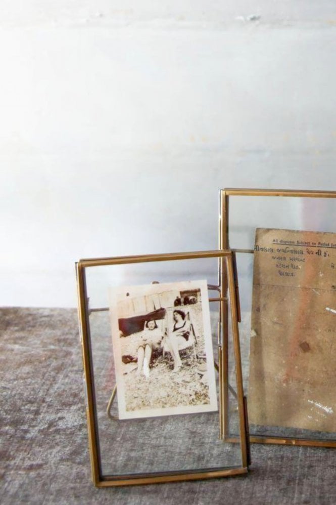 Nkuku Danta Brass Frame 4x6
