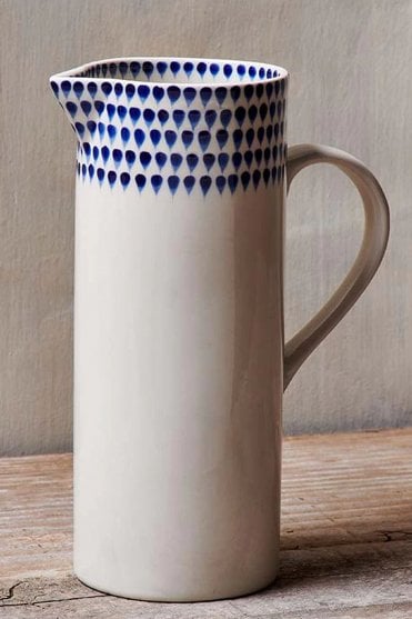 Indigo Drop Jug