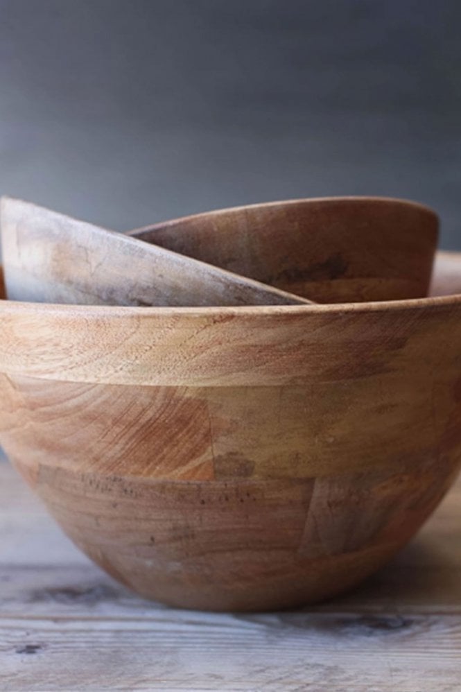 Nkuku Indus Wooden Bowl - Large