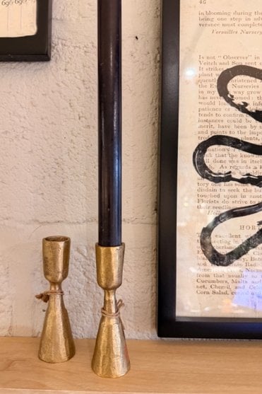 Jahi Brass Candlestick