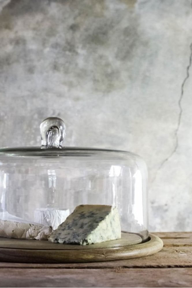 Nkuku Recycled Glass Cake Dome 