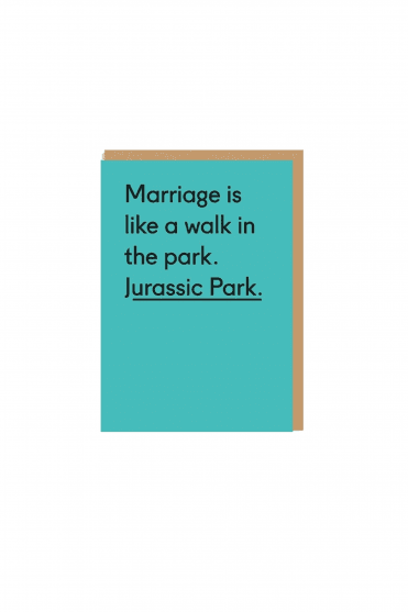 Jurassic Greeting Card