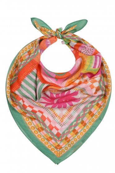 Square Scarf in Tropical Multi