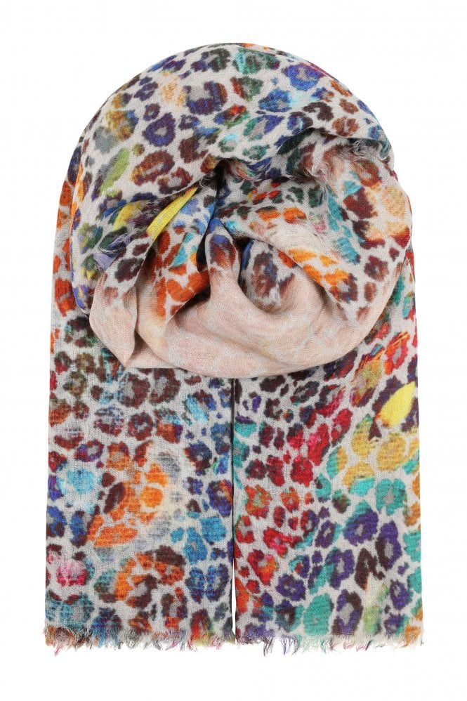 Ombre Wild Flower Leopard