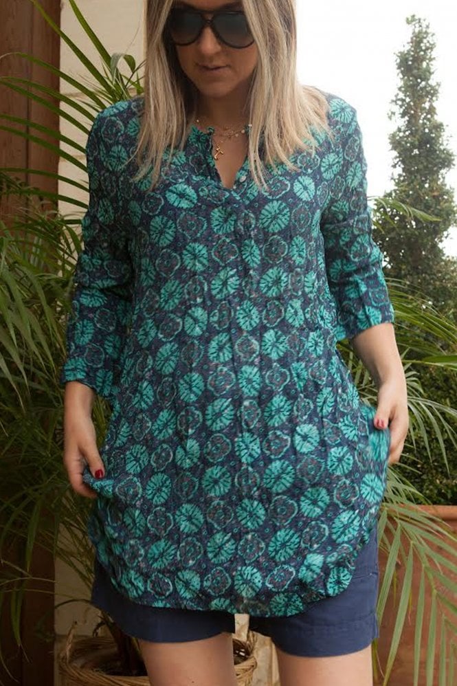 One Season LISBON Viscose Genie Top