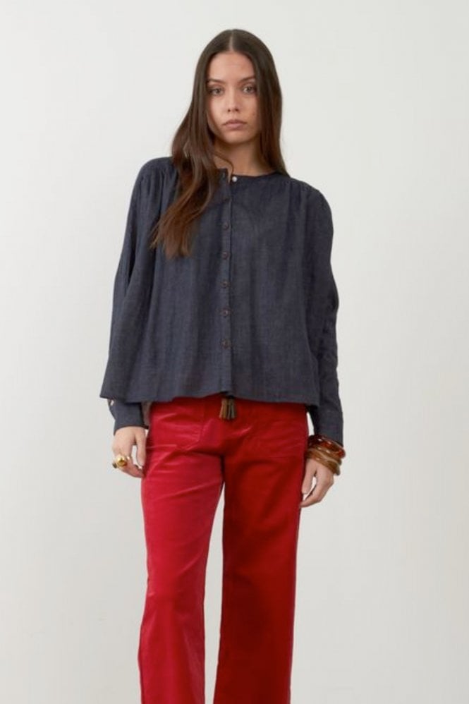 Orfeo Kristin Blouse in Minuit