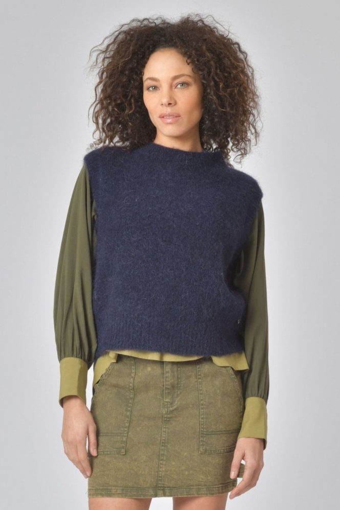 Orfeo Mirta Pullover in Navy