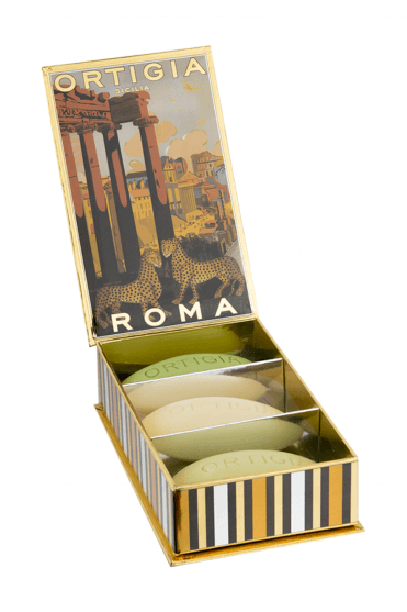 Box of 3 x 40g Soaps in Roma Box