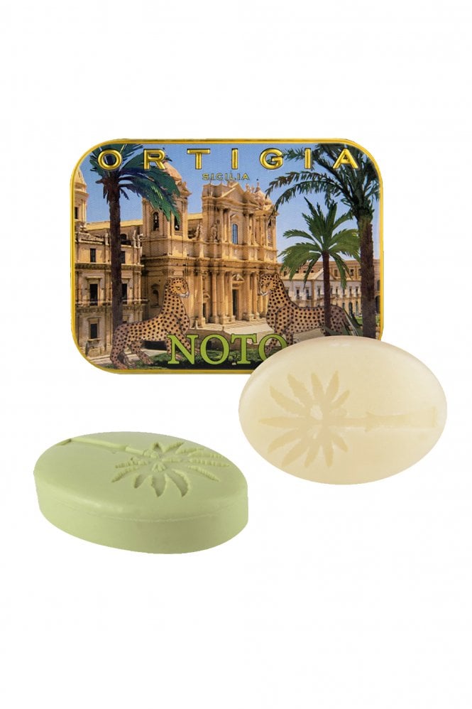 Ortigia City Tin Noto Set of Two Soaps