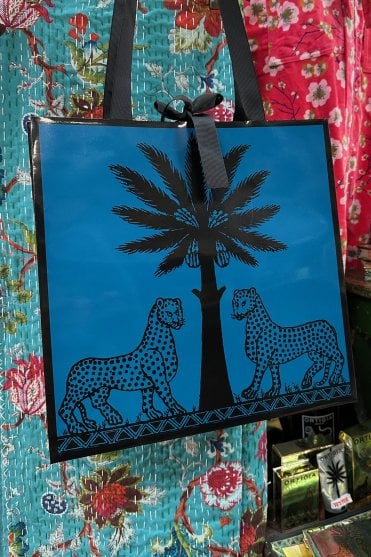 Large Gift Bag in Blue