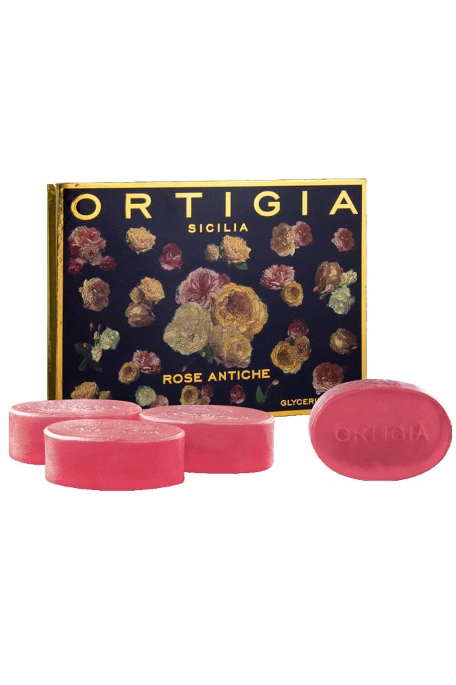 Ortigia Rose Antiche Soap 100G x 4