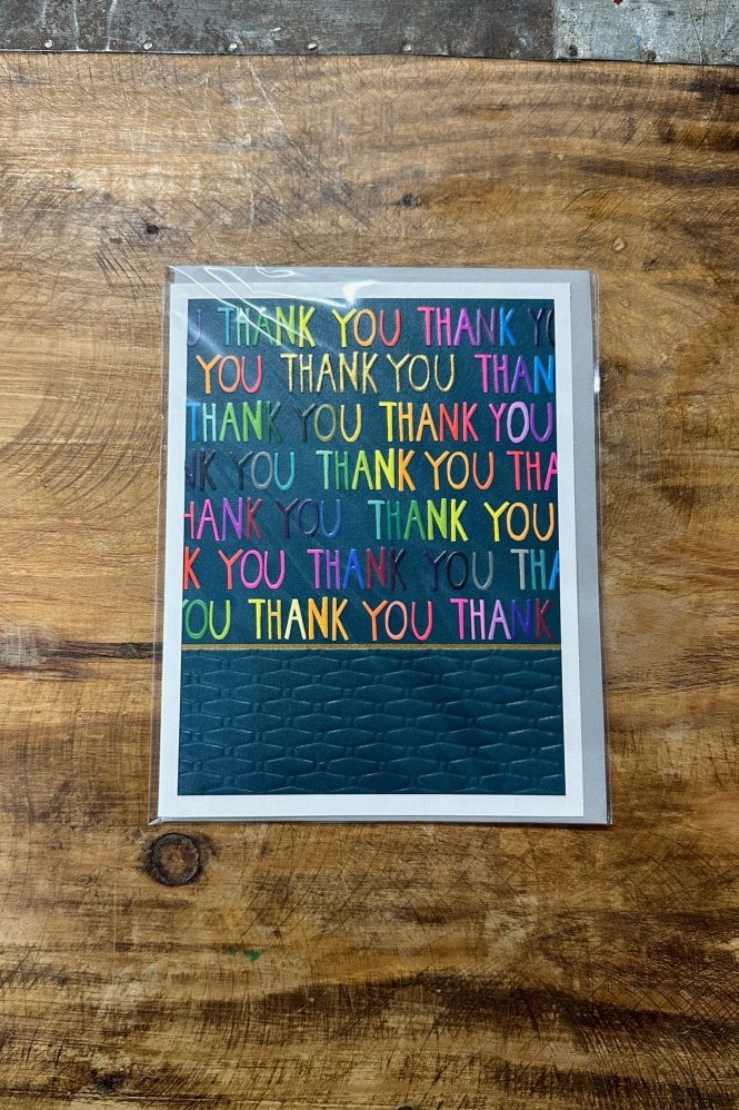 Paper Salad Thank you text
