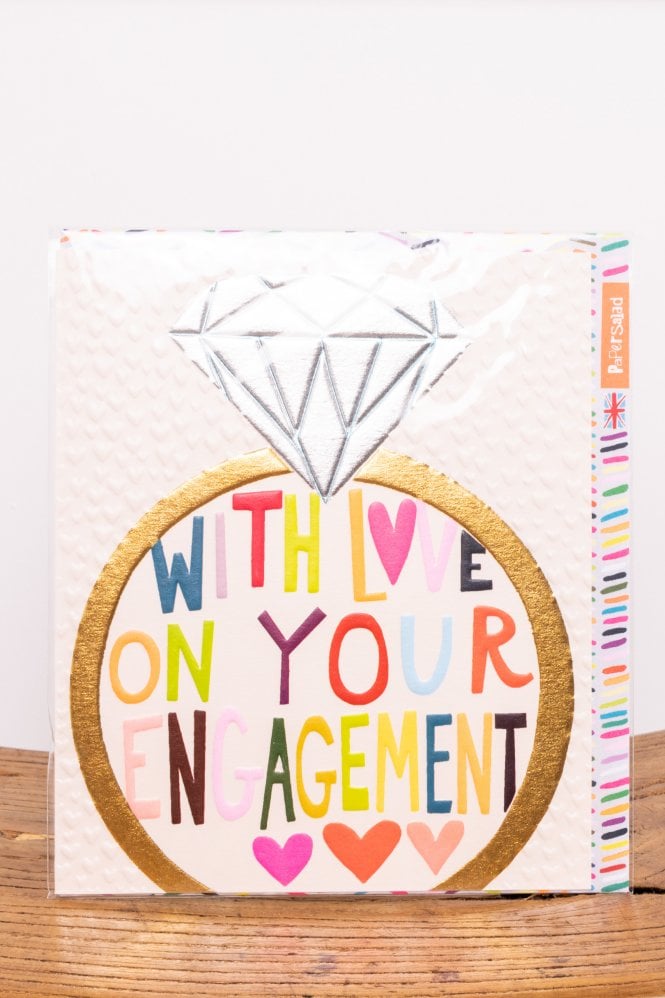 Paper Salad With Love on your engagement