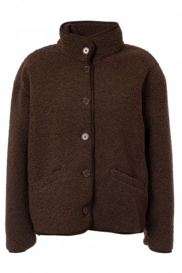 Patsy Jacket In Dark Brown