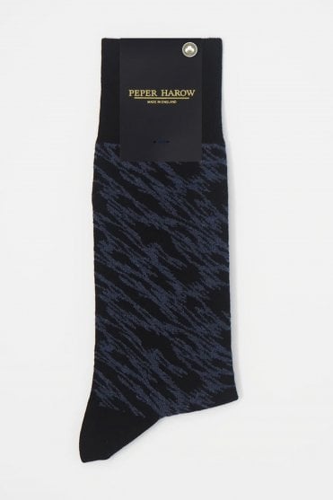 Organic Pandemonium Socks in Black