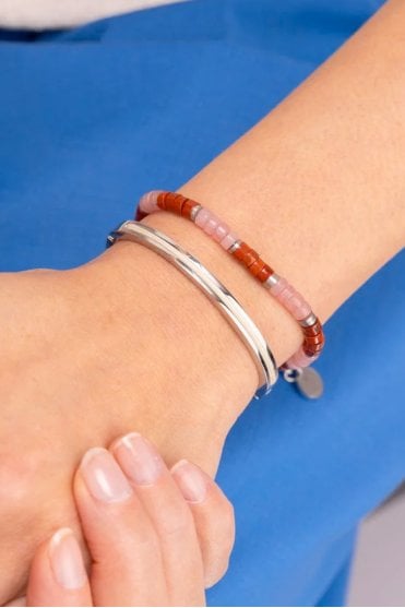 Brontide Bracelet in Siena Silver