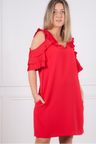 Poly Crepe Dress
