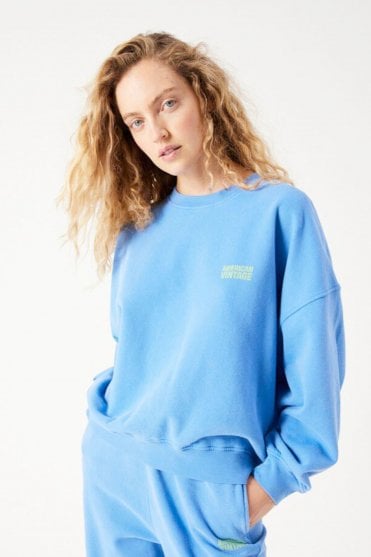 Plizzy Sweatshirt in Nautical Blue