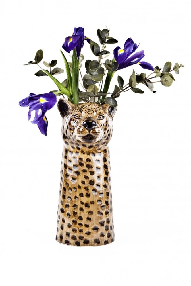 Quail Leopard Flower Vase