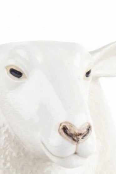 White Faced Suffolk Sheep Utensil Pot