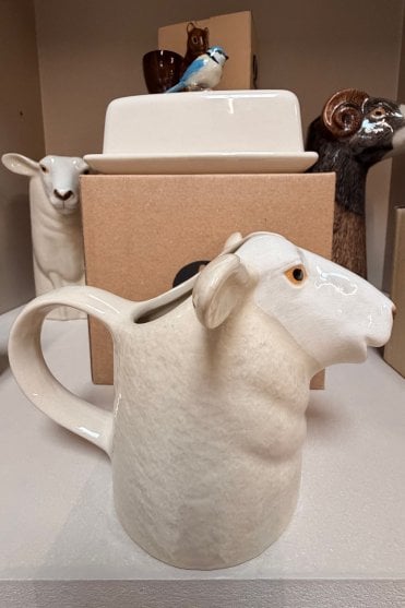 White Suffolk Jug Medium