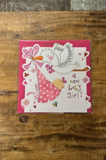 Baby Girl Stork 19