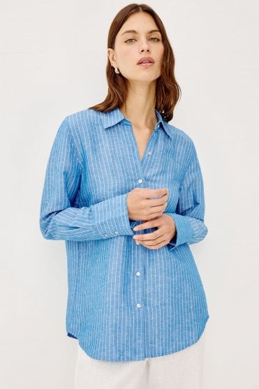 Knox Shirt in Avalon Stripe