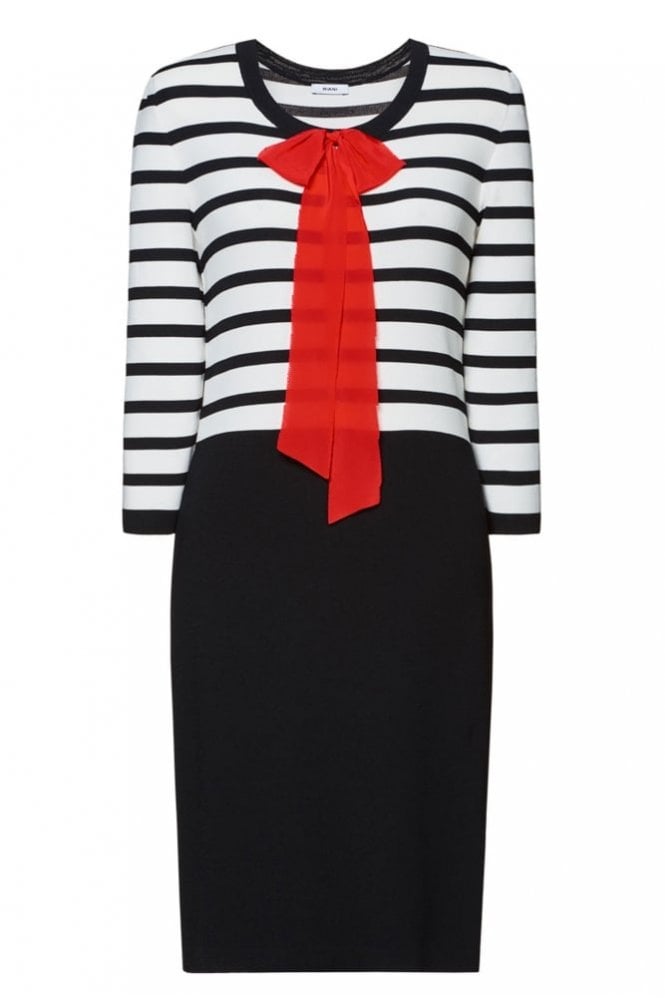 Riani Black Patterned Dress
