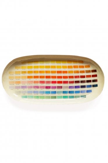 Nomenclature of Colours Enamel Tray