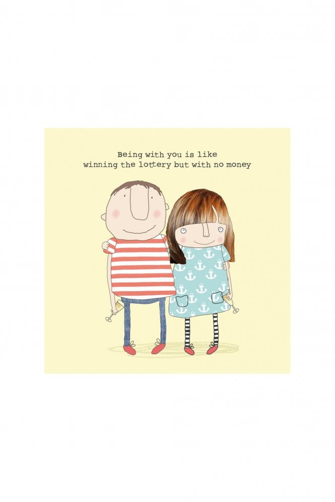 Rosie Made A Thing Lottery Valentine’s Day Card