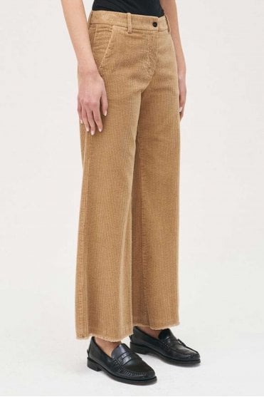 Cord Trouser in Tan