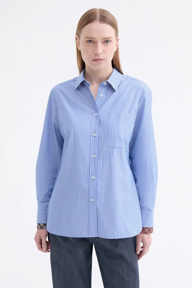 Rosso35 Striped Cotton Poplin Shirt