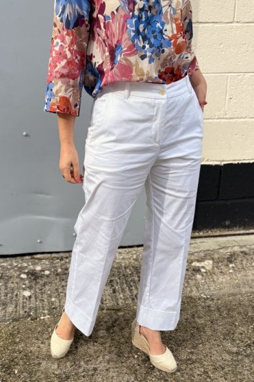 Trousers in Ivory