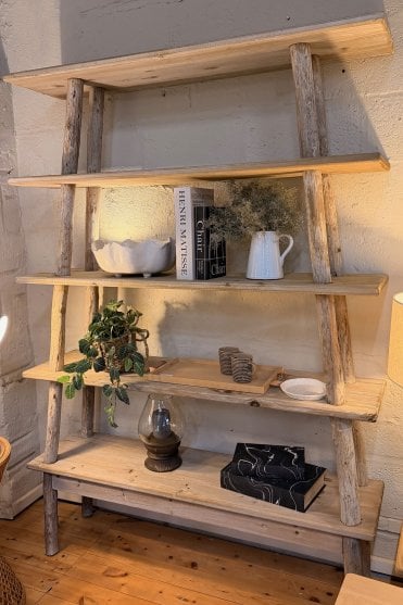 Rustic Wooden Shelving