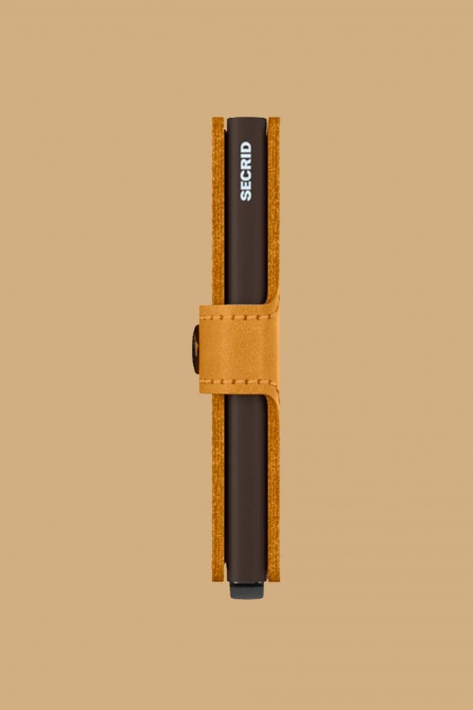 Secrid Mini Wallet in Vintage Ochre 