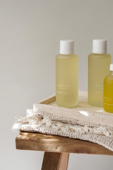 Marble Black Bath Oil