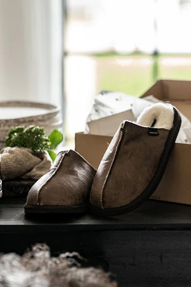 Shepherd Hugo Oiled Antique Men's Slipper