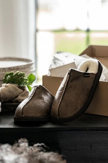 Hugo Oiled Antique Men's Slipper