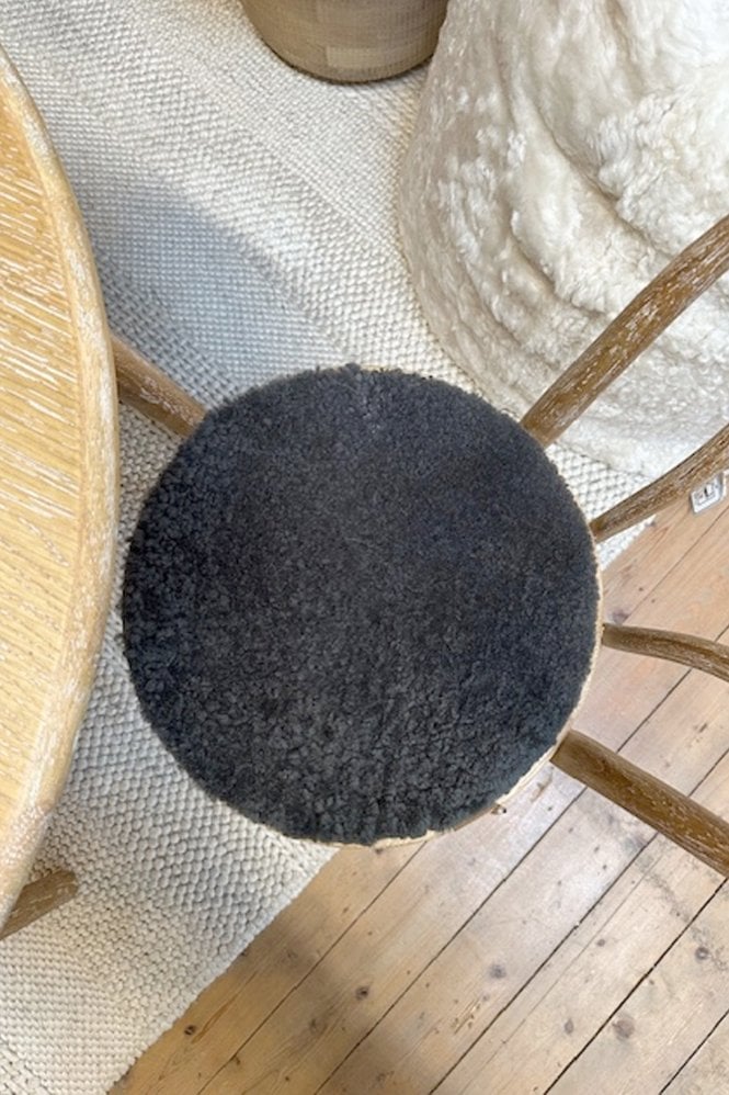 Shepherd Ida Carbon 38cm Round Seat Cushion