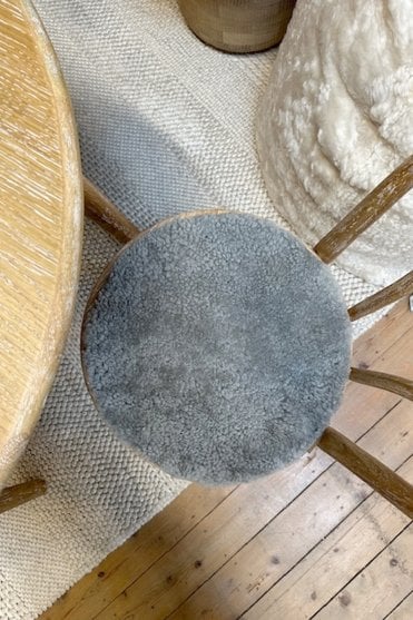 Ida Granite 38cm Round Seat Cushion