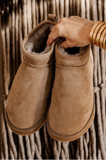Kim Outdoor Boots in Stone