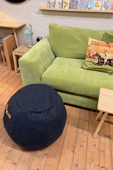 Viskan Pouffe in Black