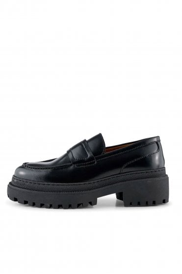 Iona Black Loafer