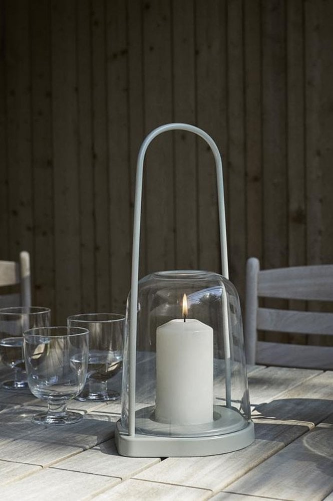 Skagerak Bell Lantern Large in Light Grey