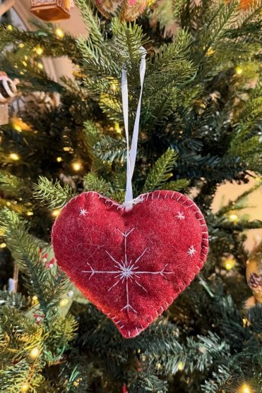 Snow Flake Heart